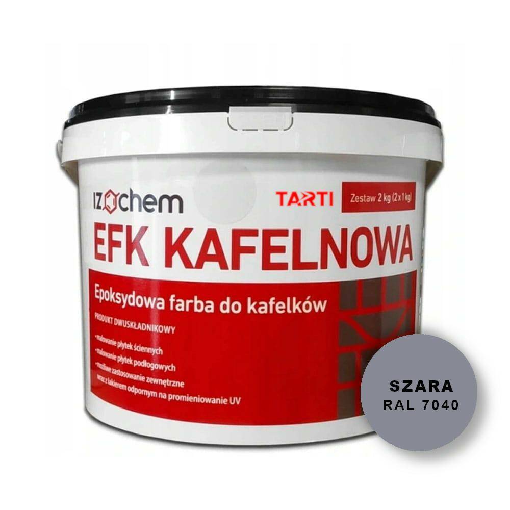 Izochem EFK 2kg Kafelnowa szara RAL 7040