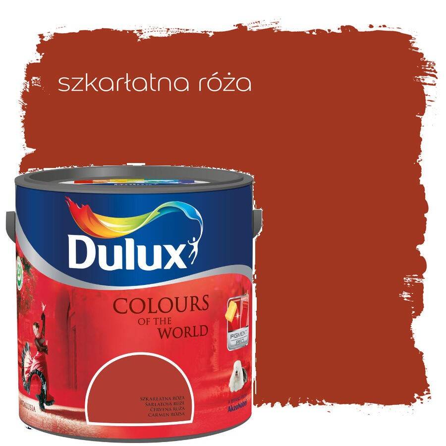 Dulux Kolory Świata 2,5L SZKARŁATNA RÓŻA