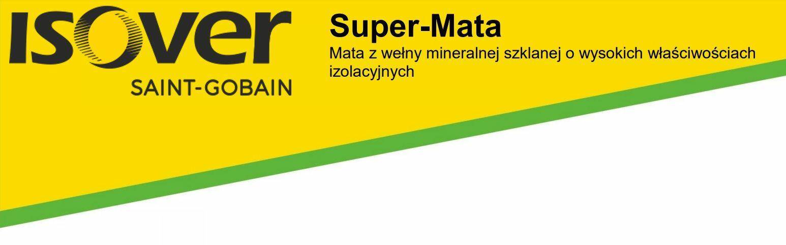 ISOVER SUPER-MATA wełna mineralna grubość 5cm  (11,40m2) (Zdjęcie 5)