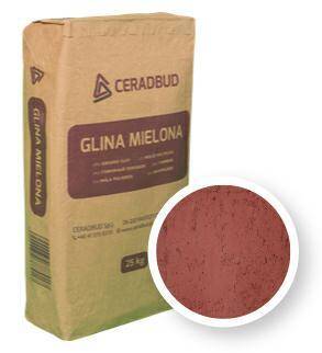 CERADBUD GLINA MIELONA 25kg BUDOWLANA