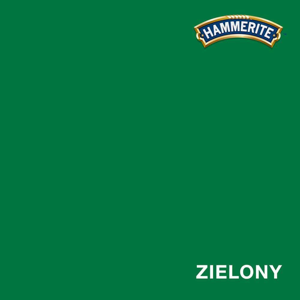 Hammerite Farba Prosto na Rdzę 0,7L Połysk Zielony (Zdjęcie 2)