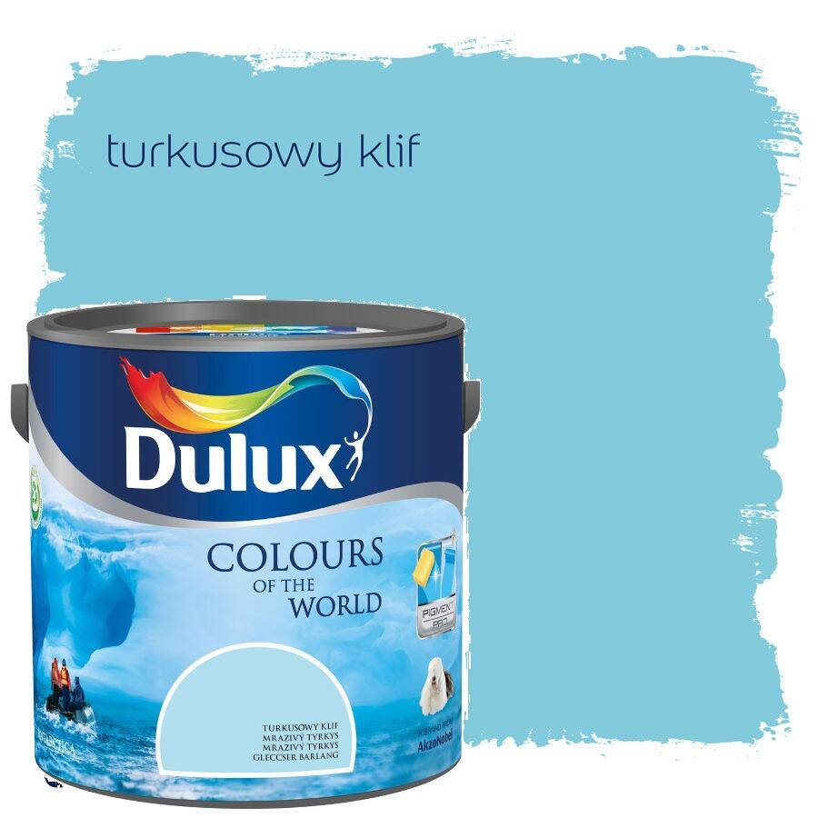Dulux Kolory Świata 2,5L TURKUSOWY KLIF (Zdjęcie 1)