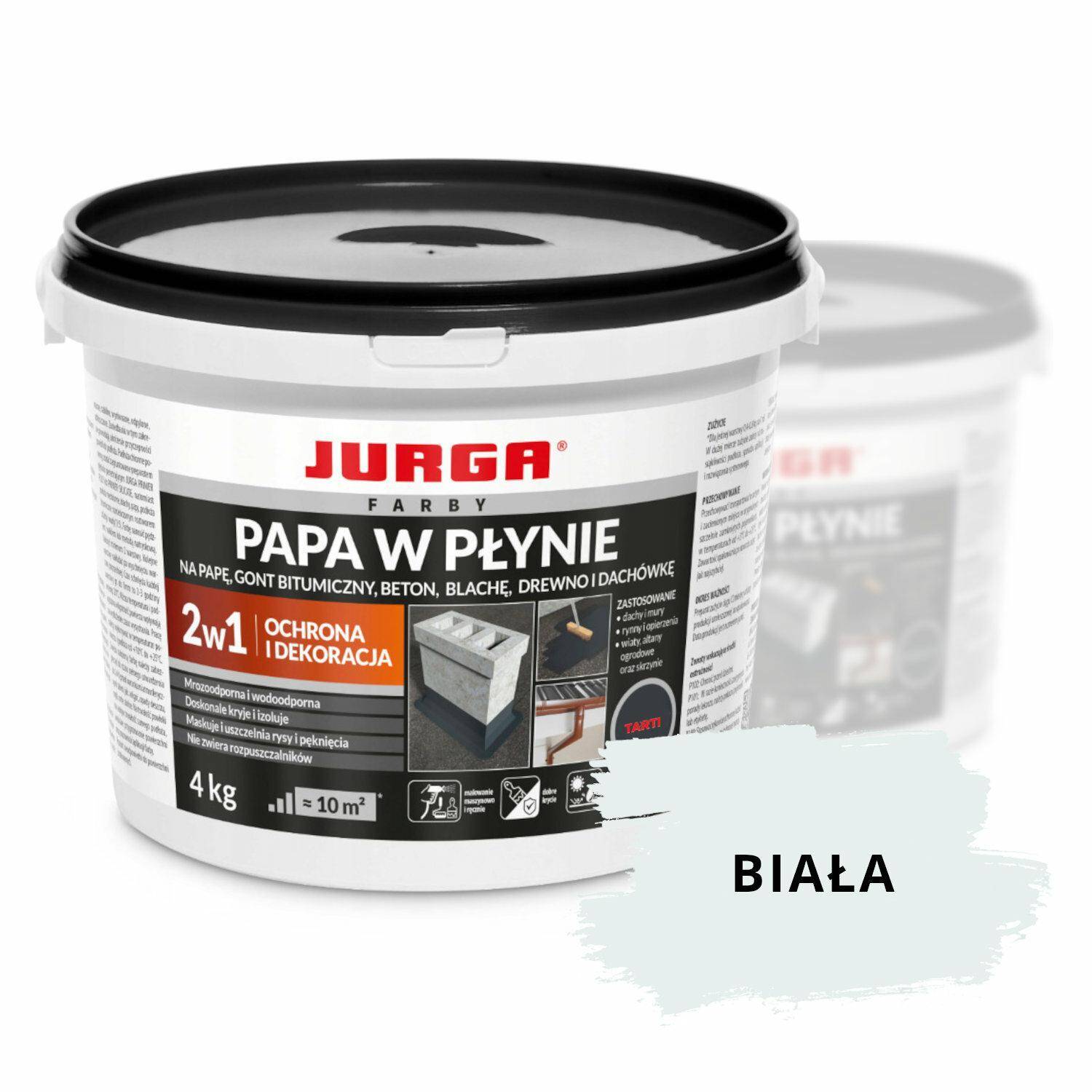 JURGA Papa w płynie 4 kg BIAŁA