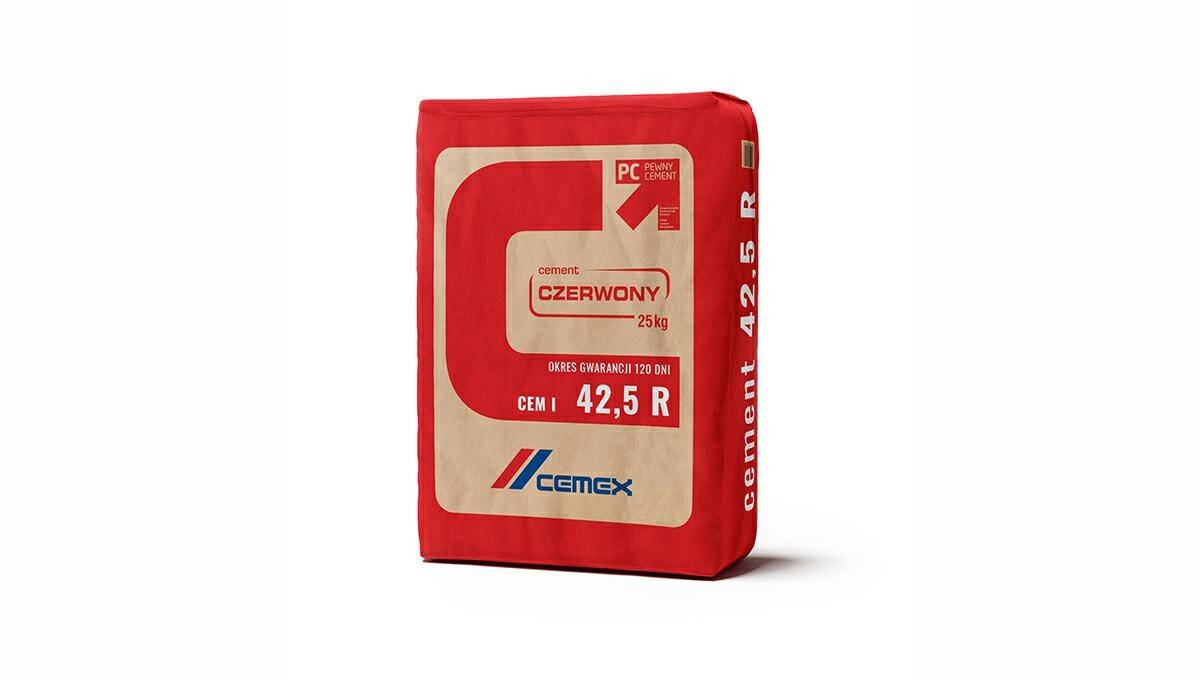 CEMEX Cement Czerwony I 42,5R 25 kg