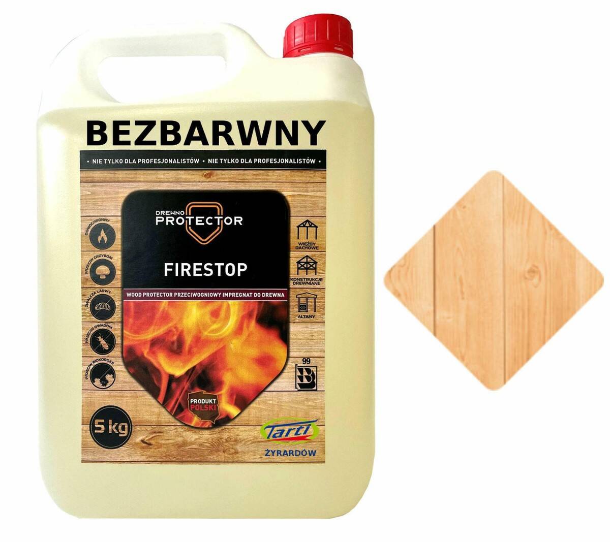 Protector FIRESTOP 5kg Bezbarwny impregn