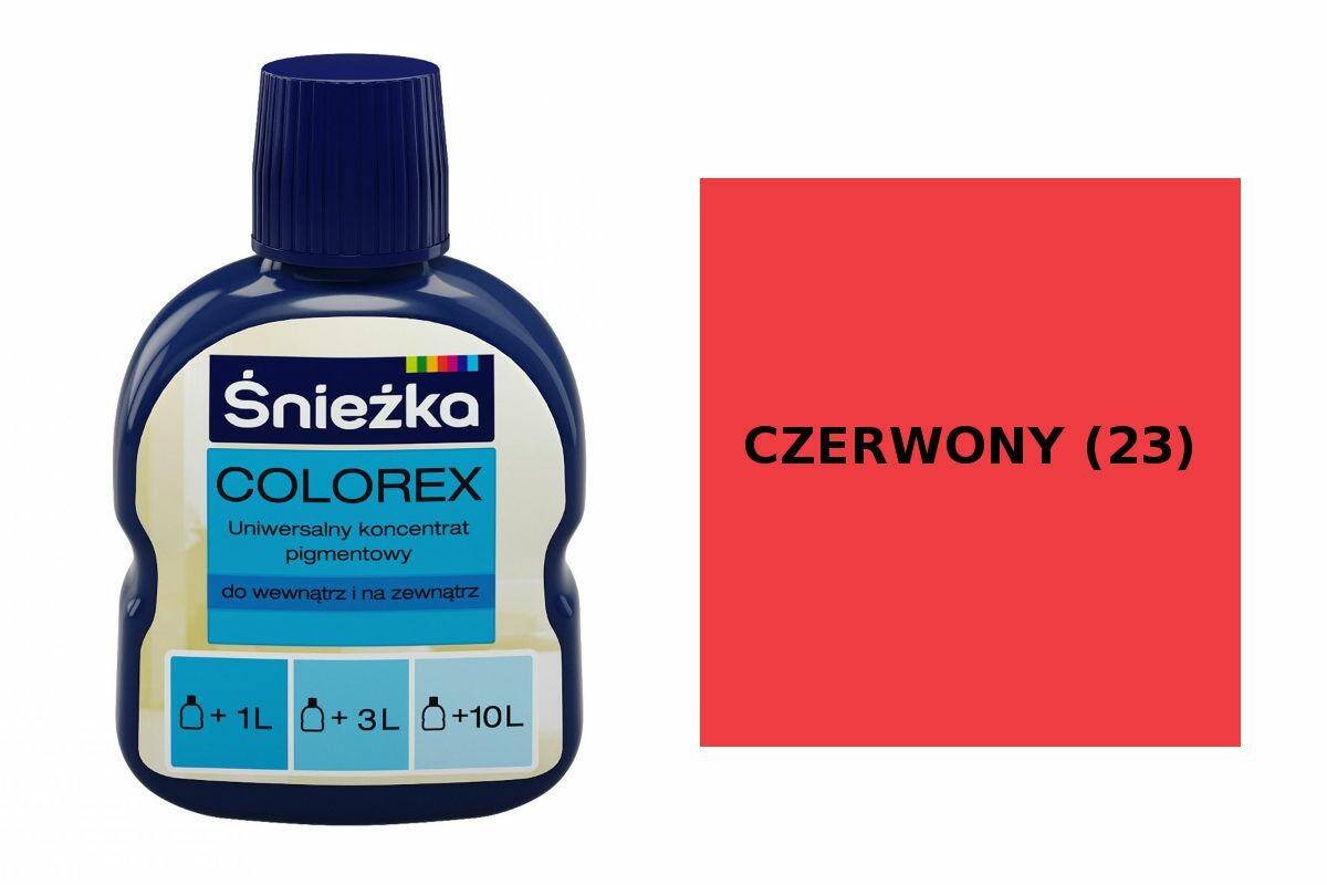 pigment colorex CZERWONY (23)