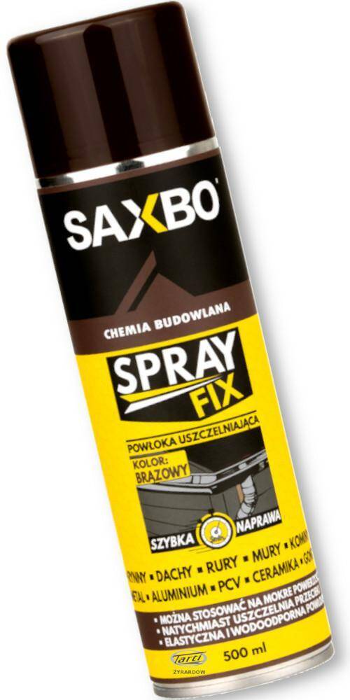 SAXBO Spray BRĄZ fix powłoka uszczel.