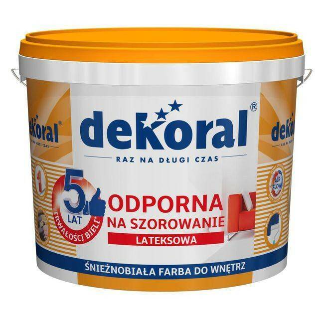 PROMOCJA dekoral Akrylit-W 5l farba