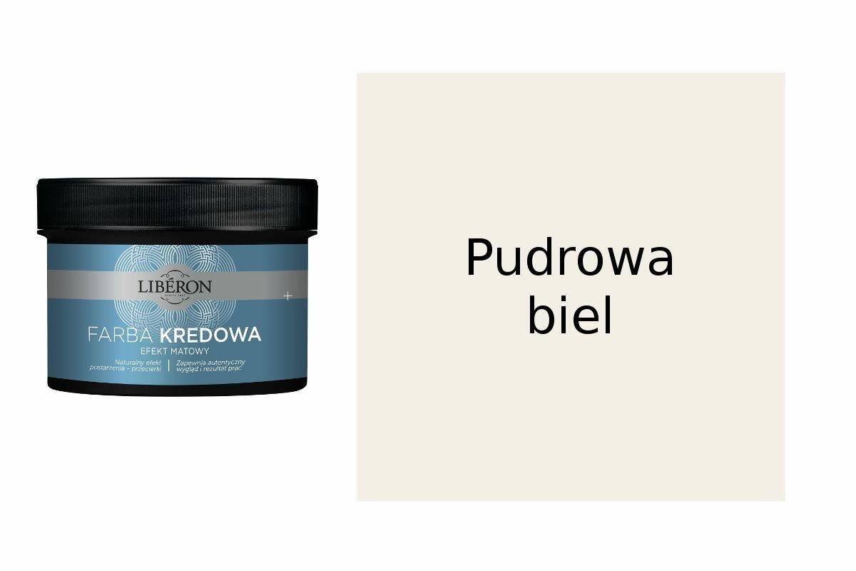 LIBERON Farba kredowa 250ml Pudrowa biel