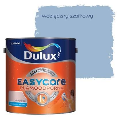 Dulux EasyCare 2,5L WDZIĘCZNY SZAFIROWY (Zdjęcie 1)