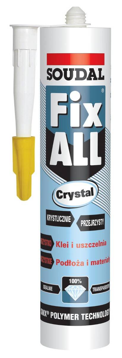 SOUDAL Fix All Crystal 290ml (Zdjęcie 1)