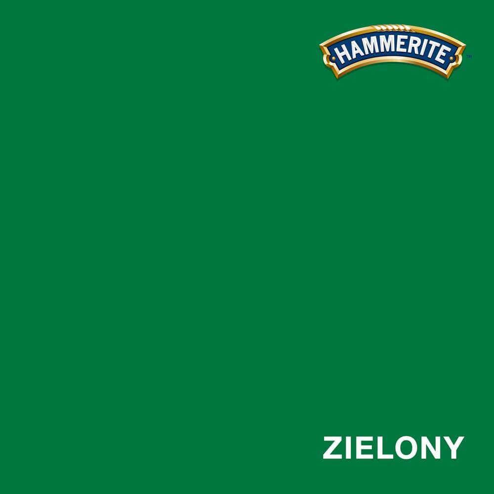 Hammerite Farba Prosto na Rdzę 2,5L Połysk Zielony (Zdjęcie 2)