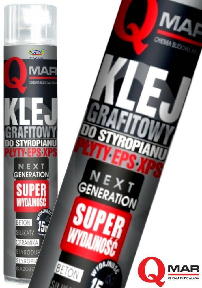 QMAR klej do styropianu GRAFITOWY 750ml