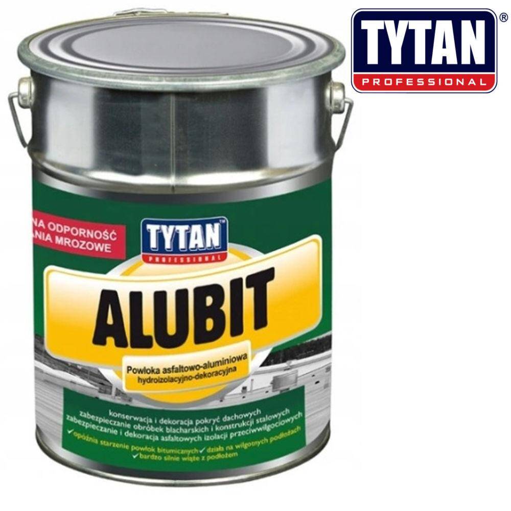 TYTAN Alubit powłoka asfaltowo-aluminiowa hydroizolacyjno-dekoracyjna 5 kg