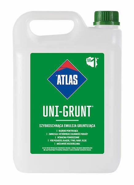ATLAS Uni Grunt emulsja gruntująca 5kg (Zdjęcie 1)