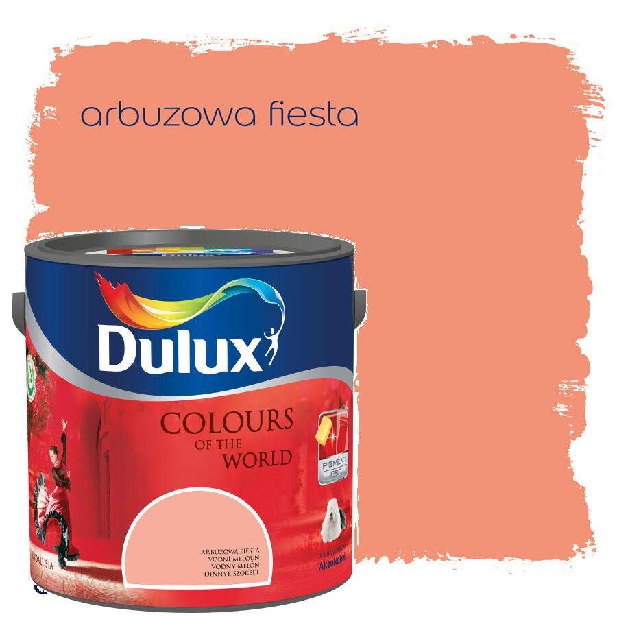 Dulux Kolory Świata 5L ARBUZOWA FIESTA (Zdjęcie 1)
