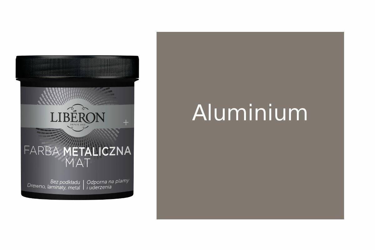 LIBERON Farba metaliczna 0,5l Aluminium