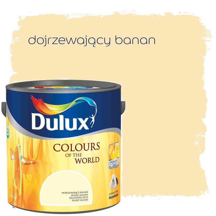 Dulux Kolory Świata 5L DOJRZEWAJĄCY BANAN