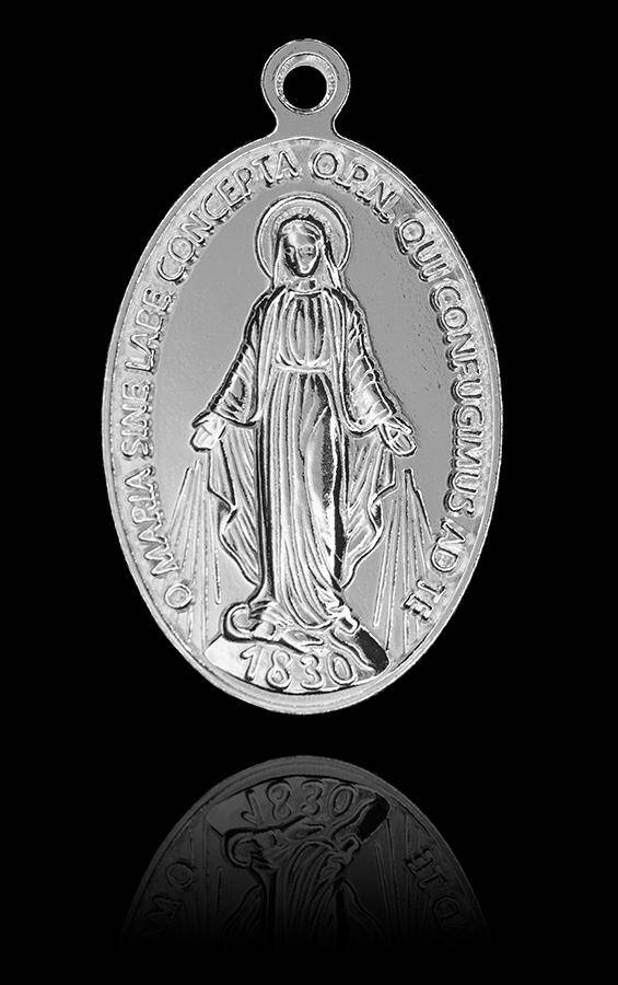 Cudowny Medalik (łaciński napis) (Zdjęcie 3)