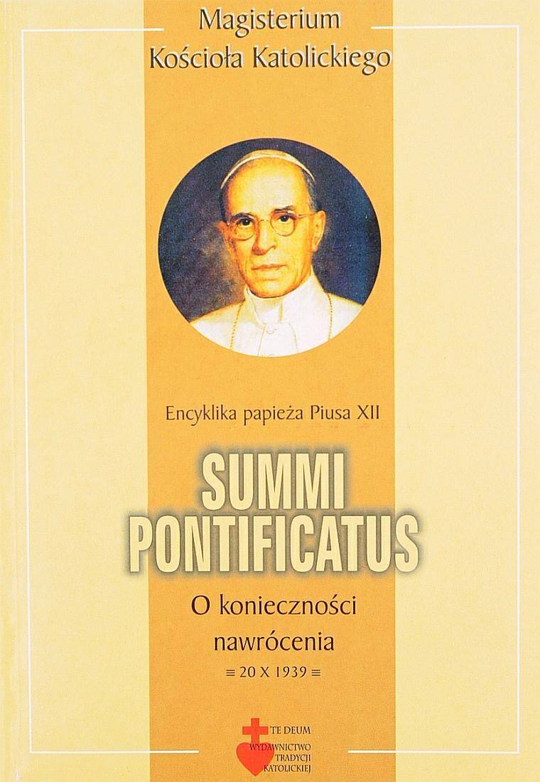Summi Pontificatus (Zdjęcie 1)