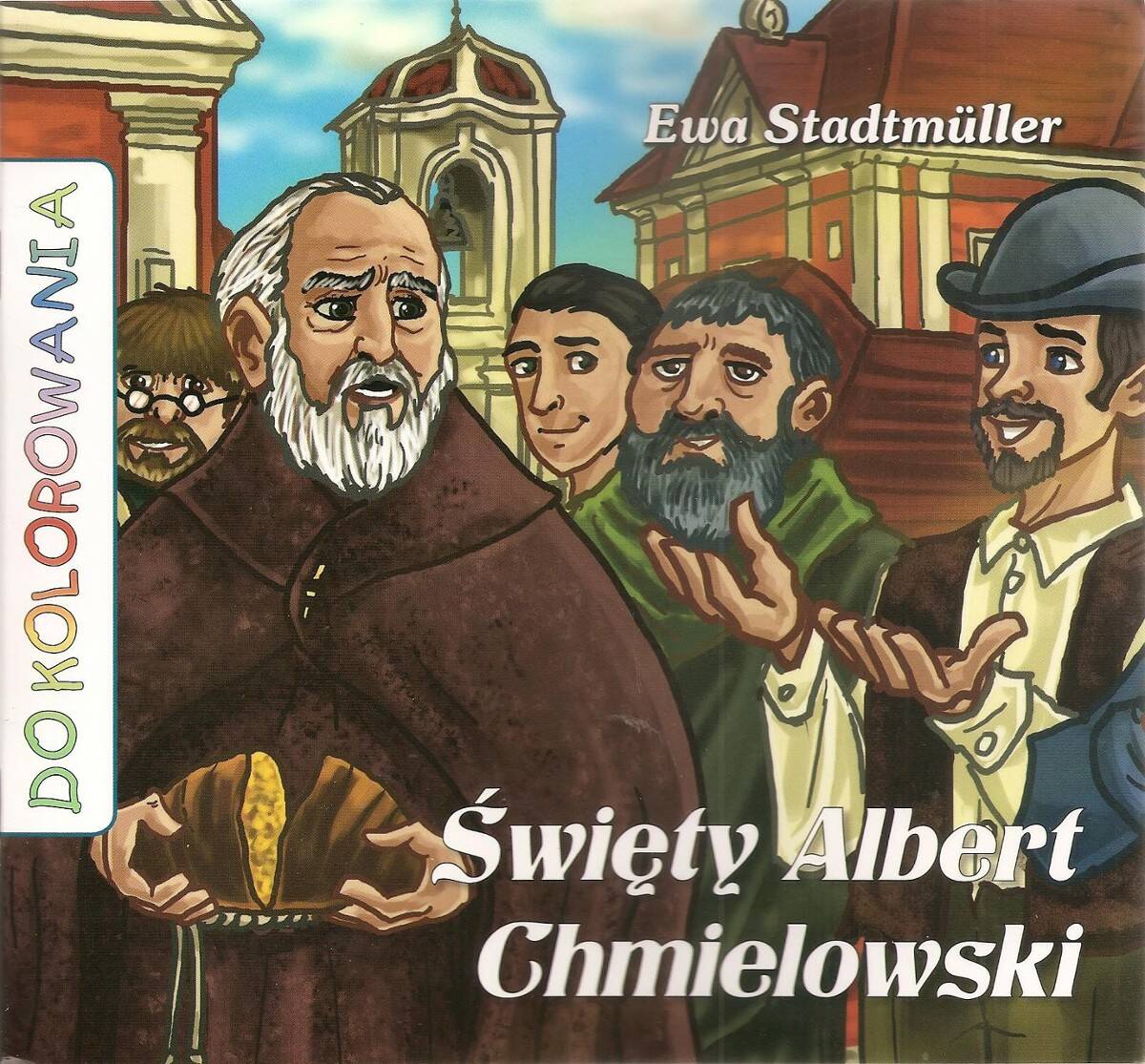 Św. Albert Chmielowski (kolorowanka) (Zdjęcie 1)