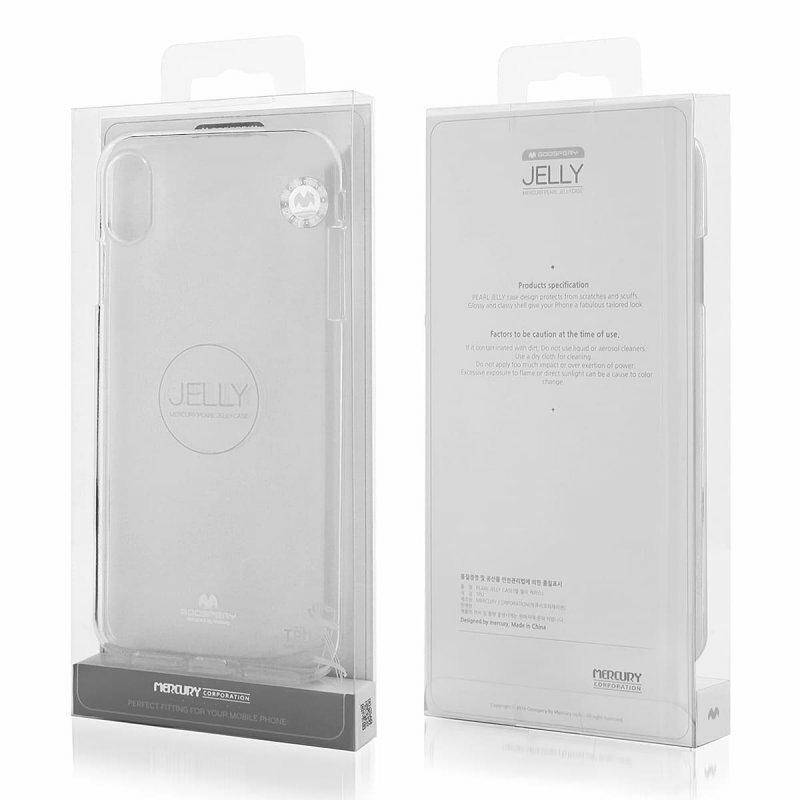 JELLY CASE CLEAR IPHONE 5 / 5S