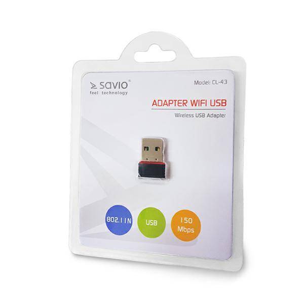 ADAPTER WIFI USB CL-43 SAVIO