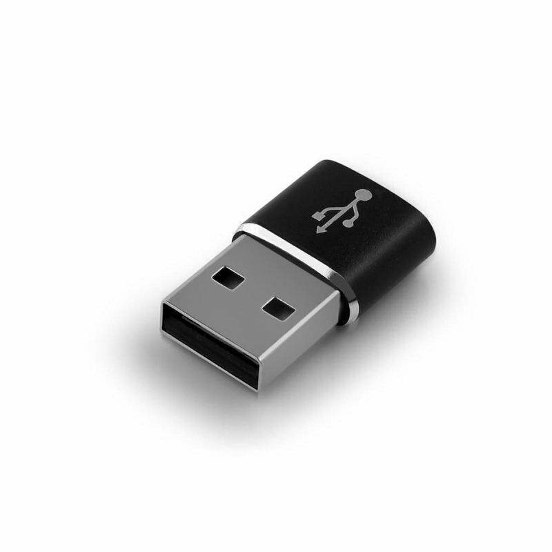 ADAPTER REVERSE TYPE C / USB CZARNY