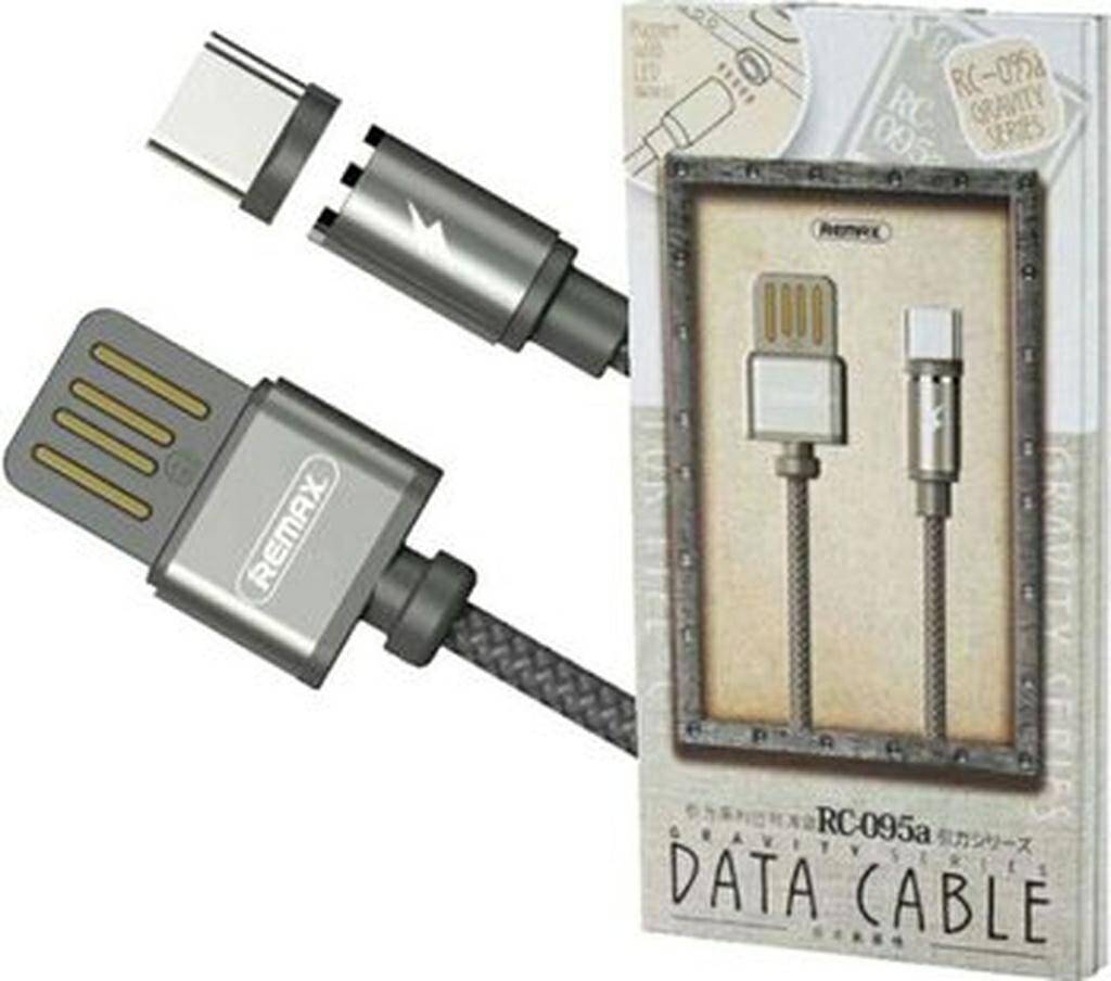 KABEL USB MAG TYP C REMAX RC-095A CZARNY
