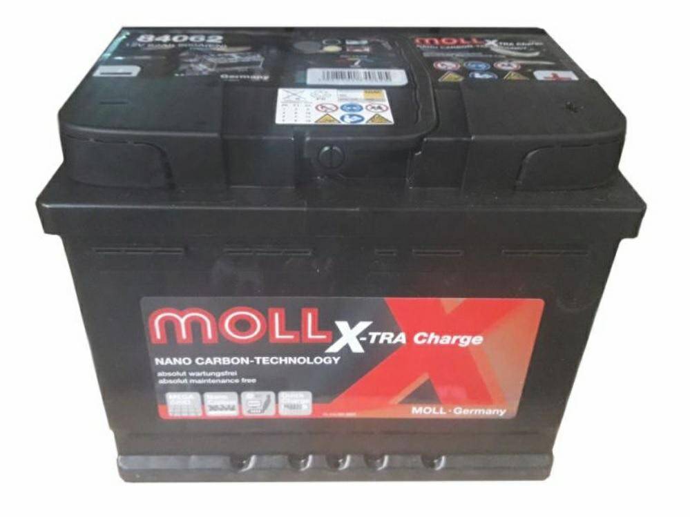Akumulator  62AH/600A P+ MOLL XtraCharge