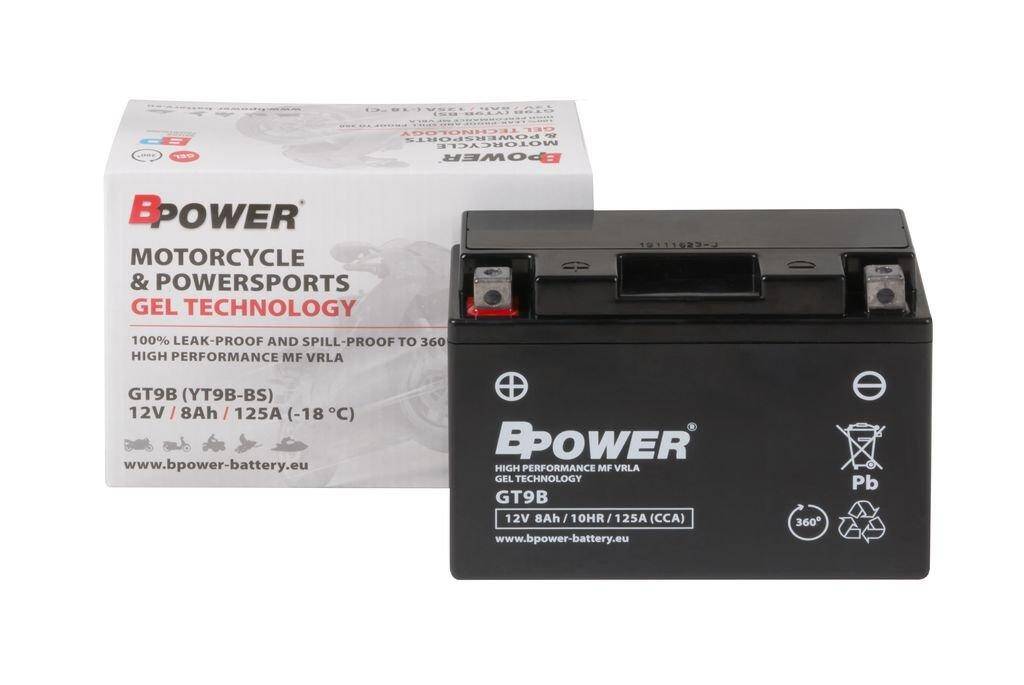 Akumulator   8Ah/125A L+ BPOWER GT9B