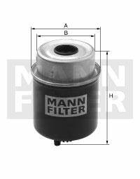 MANN Filtr paliwa WK8139