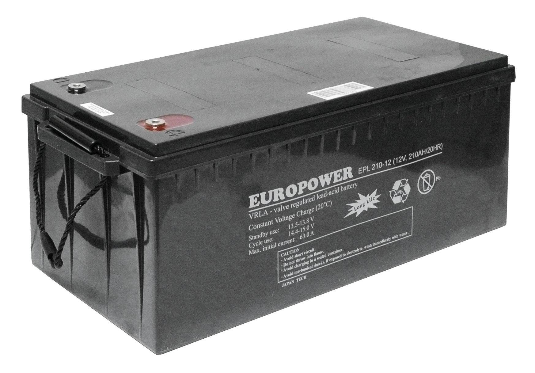 Akumulator 210Ah/12V EPL210-12 EUROPOWER