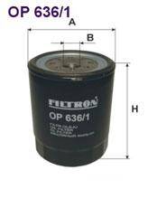 FILTRON Filtr oleju OP636/1