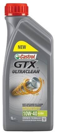 Castrol GTX ULTRACLEAN 10W40   1L