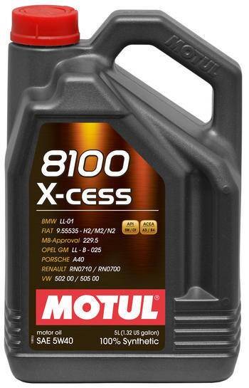 Motul 8100 X-CESS 5w40    5L