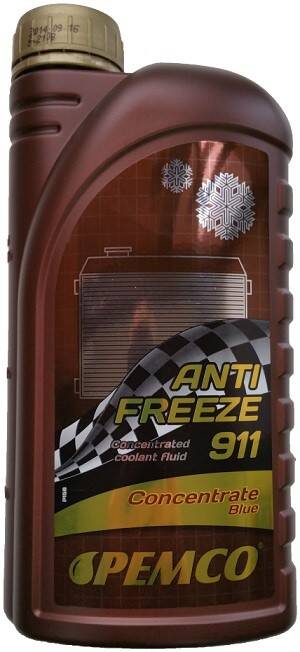 PEMCO ANTIFREEZE 911 CONCENTRATE   1L