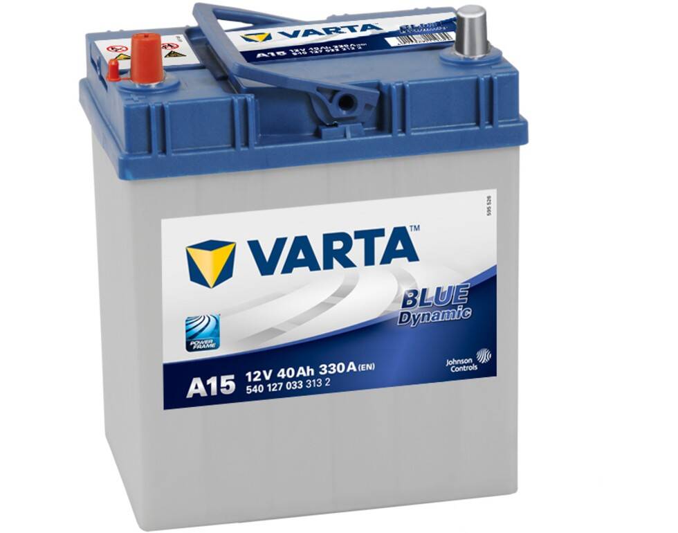 Akumulator  40AH/330A L+ VARTA A15 Blue