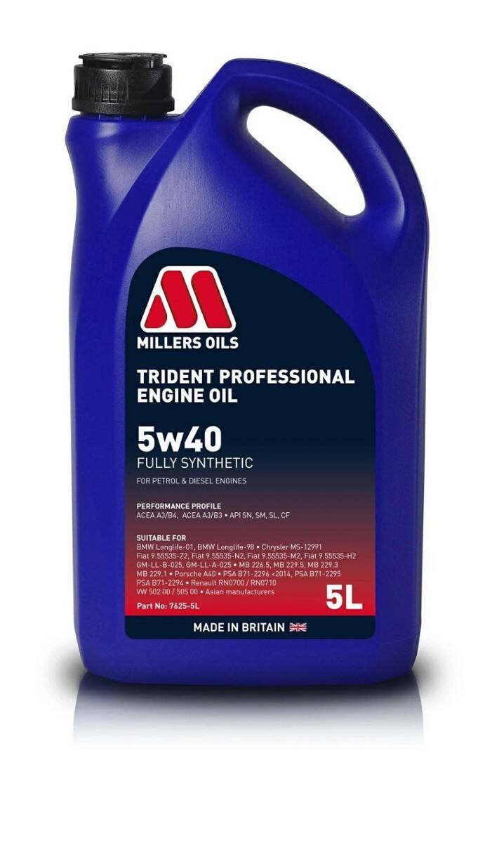 Millers Oils Trident 5w40 5L