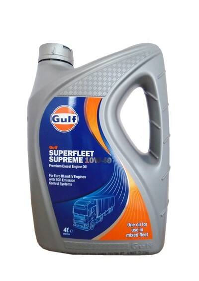 Gulf Superfleet Supreme 10w40    4L