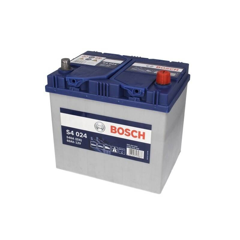 Akumulator  60AH/540A P+ BOSCH S4 SILVER