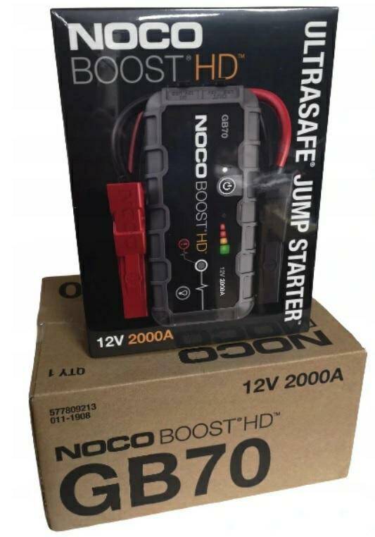 NOCO Jump Starter+ Noco 12V/2000A GB70