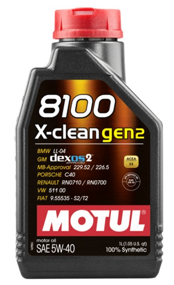 Motul 8100 X-CLEAN GEN2 C3 5w40     1L