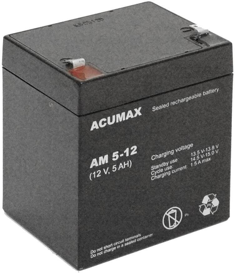 Akumulator   5Ah/12V AM5-12 T1 ACUMAX