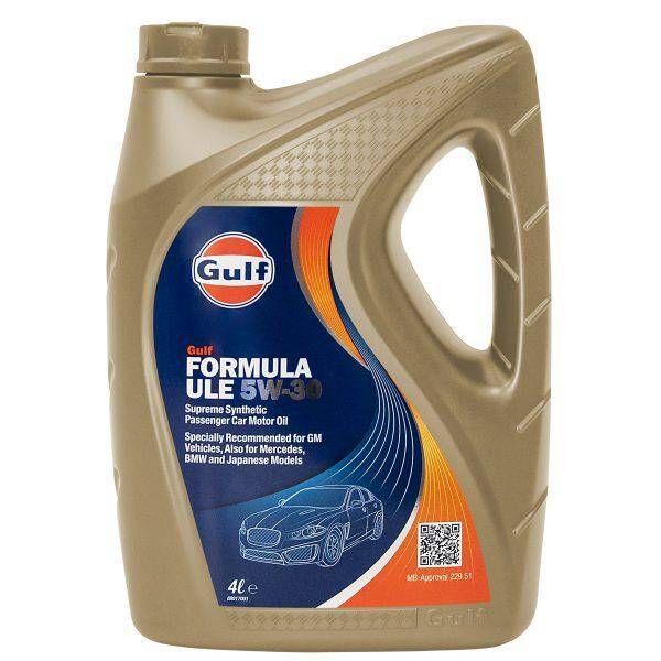 Gulf Formula ULE 5w30 C3   4L  olej
