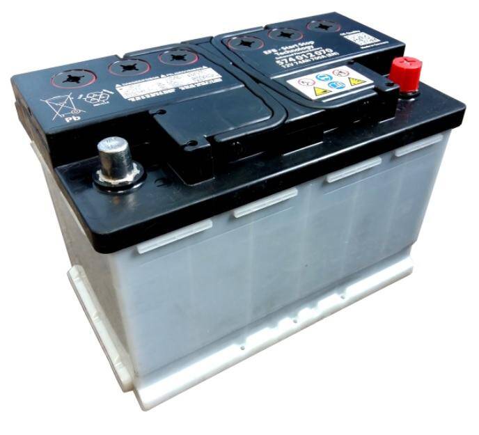 Akumulator  74AH/700A P+ MOLL OE EFB