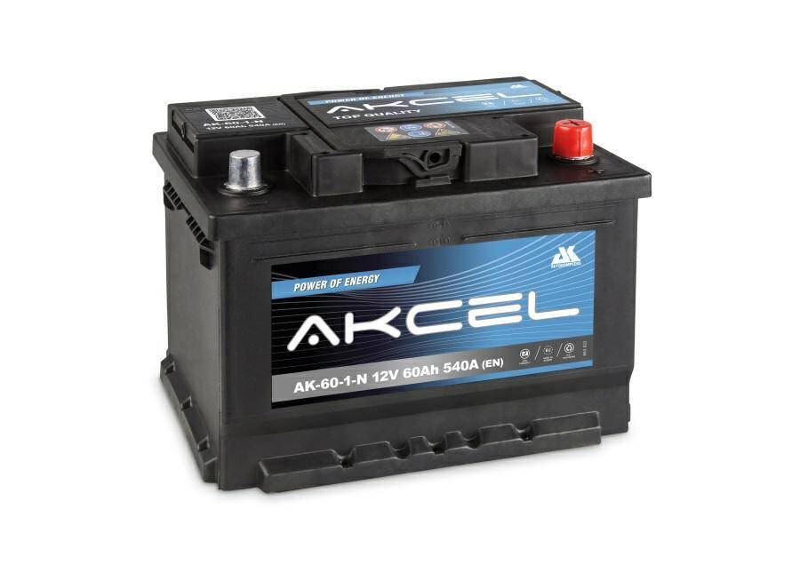Akumulator  60AH/540A P+ AKCEL