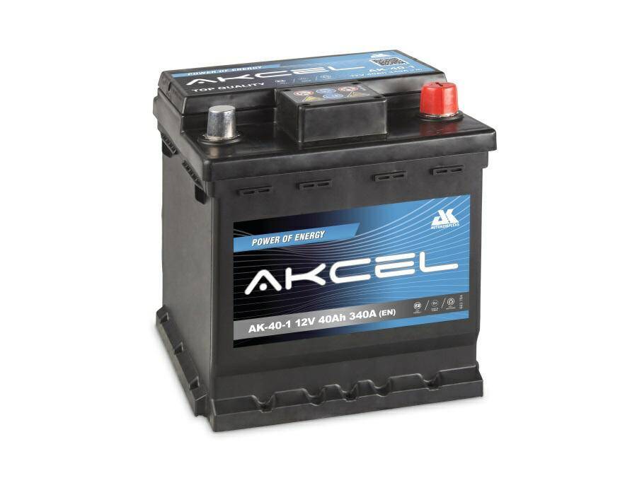Akumulator  40AH/340A P+ AKCEL
