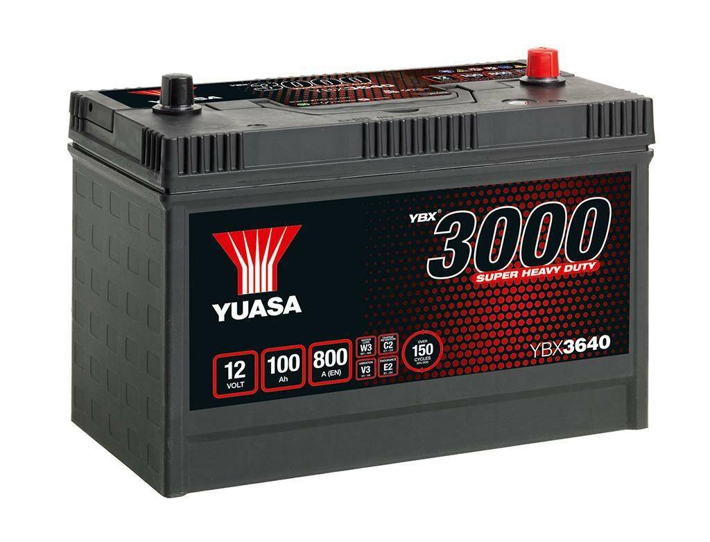 Akumulator 100AH/800A YUASA YBX3640