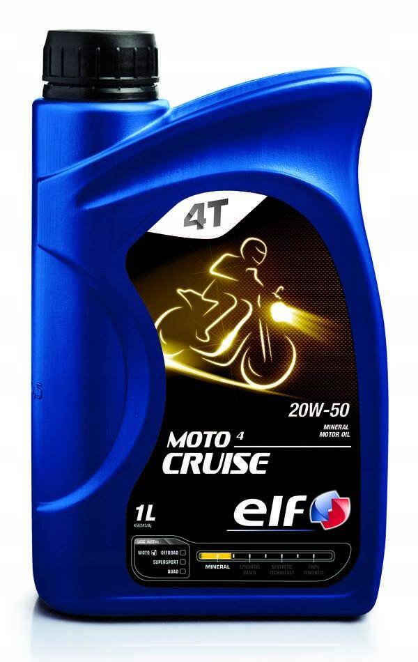 ELF MOTO 4 CRUISE 20w50 4T   1L    API:
